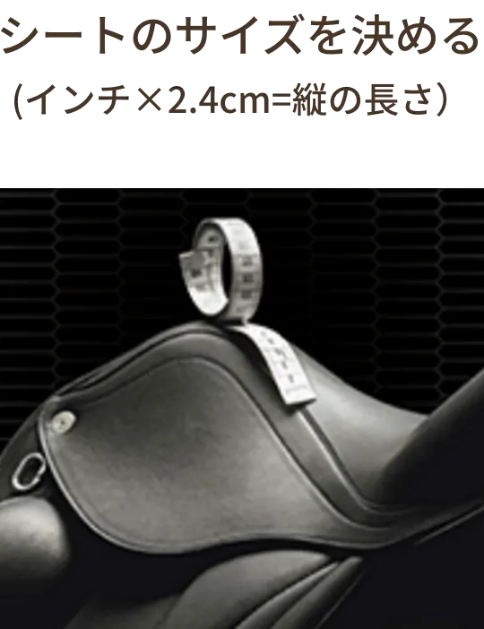 シートのサイズを決める