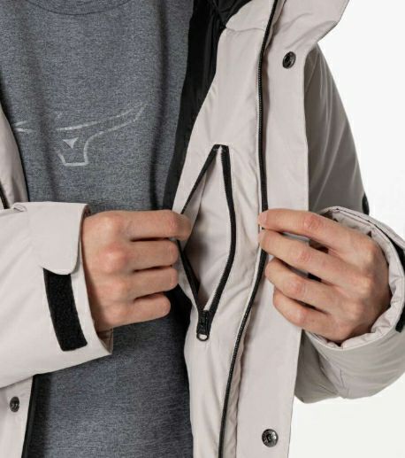MIZUNO】unisex 保温素材×吸湿発熱 テックフィルブレスサーモコート